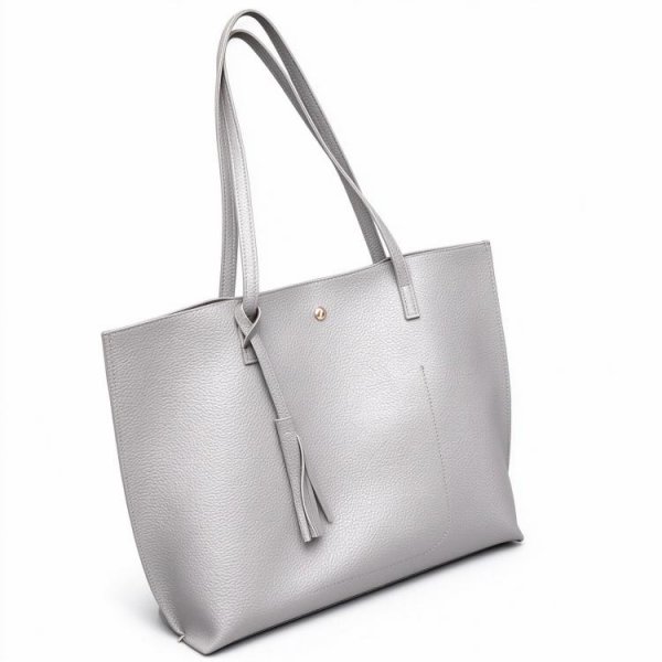 Tassel shoulder bag handheld large capacity tote bag shopping bag